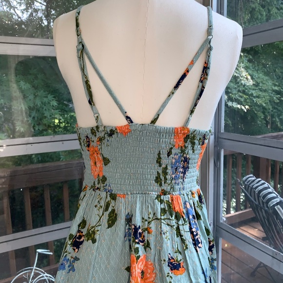 Free People Floral Mini Dress - Picture 6 of 15